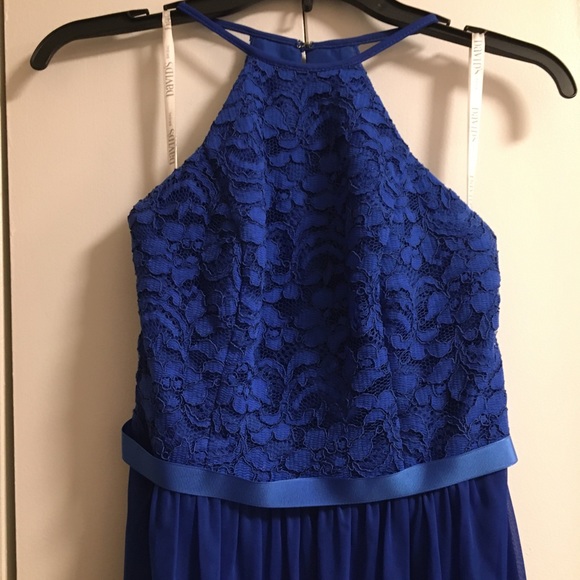 David's Bridal | Dresses | Horizon Blue Davids Bridal Bridesmaids Dress |  Poshmark